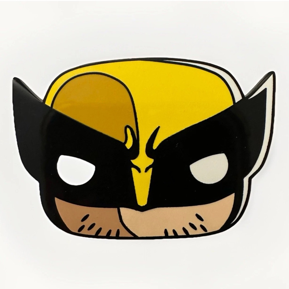 Wolverine Marvel Disney Pin Funko Pop X Men 97 Mask 2023 Trading Pin Yellow